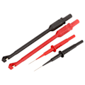 Miniatyrbillede 6 af 8: Multimeter testledninger Kit Messing PVC PA Slidstærkt Bærbar 4 mm stik Præcis aflæsning Elektroniske testledninger Kit