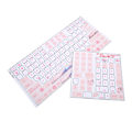 Miniatyrbilde 6 av 8: Tastaturdekaler Universal Desktop Datamaskin Mekanisk Tastatur Klar Vakker Engelsk Keycap Knapp Klistremerker