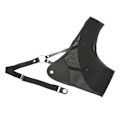 Miniatyrbillede 6 af 8: Bueskydnings Brystbeskytter Sort PET og Kødskind Jagt Brystbeskyttelse til Skydning Recurve Bow S