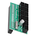 Miniatyrbillede 7 af 8: Strømadapterkort 6-pins Universal Server Strømforsyning Breakout Converter Tilbehør