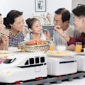Miniatyrbillede 8 af 8: Roterende Sushi Legetøj Elektrisk Roterende Sushi Legetøjsskinne Tog Sæt til Børns Rollespil