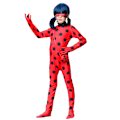 Pikkukuva 8 / 8: Leppäkerttu-tyttöjen leppäkerttu-asu Lapset Halloween Carnival Jumpsuit Party Cosplay Set