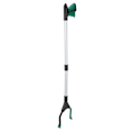 Miniatyrbilde 4 av 8: Multifunksjonell sammenleggbar lang søppelklype Grabber Picker Tools Sanitærrengjøringstilbehør Grønt håndtak Sølv Tube