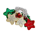 Miniatyrbilde 2 av 8: Juledekorasjon String Light Kreativ Plast Batteridrevet Stjerne Lyslenke for Butikk Hjem Displayvindu 3m / 9.8ft 20 Lys