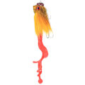 Miniatyrbilde 1 av 8: Simulering Mus Formet Harpiks Fiske Agnsoft Bait Tackle med Dobbel Treble Hookgul