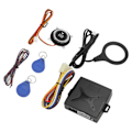 Miniatyrbild 7 av 8: Bil Push-to-Start tändsats Smart Engine Start Stop Button Keyless Go System Universal för 12V-fordon