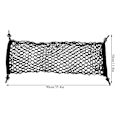 Miniatyrbillede 7 af 8: Universal bil bagagerumsnet med dobbelt lag, mesh opbevaringslomme organizer
