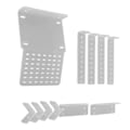 Miniatyrbilde 4 av 8: Transparent Skilpadde Solingsplattform Akryl Justerbar Oppheng Multifunksjonell Akvatisk Solingsplattform for Reptiler