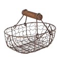 Miniatyrbilde 6 av 8: 2 stk Blomsterpikekurver Bryllup Blomsterkurver Metallkurver Hjeminnredning