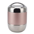 Miniatyrbilde 1 av 8: 1,5L Termisk matbeholder i rustfritt stål, flerlags lekkassikre isolerte lunsjbokser med tetningslokk for arbeid Rose Gold