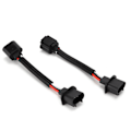 Miniatyrbilde 1 av 8: 2 stk H13 9008 Han til Hunn Ledningsnett Adapter for Bil Frontlys Tåkelys Universal