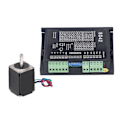 Miniatyrbild 3 av 8: DC 2,1V 1,5A 2-fas stegmotor kopparspole DC 20‑50V drivrutin för CNC-verktygsmaskiner