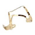 Miniatyrbillede 5 af 8: Plettering Gradient Farve Aluminiumlegerings Cykel Drikkevand Flaskeholder Holder CykelburGolden B