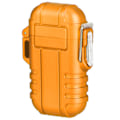 Miniatyrbilde 3 av 8: Bærbar gasslighter Vanntett vindtett lighter for røykere sigaretter Sigarett (oransje)