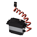 Pikkukuva 3 / 8: Musta Hopea 35KG RC Auto Servo 200° Rajakulma Alumiini Muovi Kuori RC Servo ZD Racing MX 07 1/7