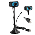 Miniatyrbillede 6 af 8: Kamera USB Video Webcam DriveFree Manuel Fokusjustering med Ekstern Mikrofon