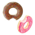 Miniatyrbillede 2 af 8: 2 stk. svømmebøjle til voksne pool donut form tykkere PVC oppustelig 120cm L