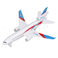 Miniatyrbild 2 av 8: Flygplansmodell Simulering Pull Back Funktion Ljud och ljus Legering Diecast Flygplansmodell Leksaker för samlingspresenter