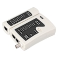 Miniatyrbillede 3 af 8: NS-468B(1088j) Netværkskabels Tester RJ45 RJ11 Linjemåler Multifunktionel Ergonomisk Design DC 9V