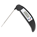 Miniatyrbillede 5 af 8: Foldbar Vandafvisende LCD Digital BBQ Grill Termometer Køkken Madlavning Madtermometer Sort