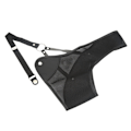 Miniatyrbilde 4 av 8: Bueskyting Brystbeskytter Svart PET og kveg-skinn jakt brystbeskytter for skyting Recurve Bow S