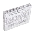 Miniatyrbillede 8 af 8: Periodisk system Sort Akryl Kemiske Grundstoffer Alfabetet Periodisk system Undervisning Display Hjemindretning S