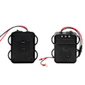 Miniatyrbilde 2 av 8: LED-strobelys Musutdriver Ultralyd Bilmontert Elektronisk Repeller Rotteavvisende 12V