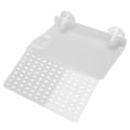 Miniatyrbillede 5 af 8: Reptil solbadsplatform multifunktionel transparent akryl Turtle Dock solbadsplatform med 2 sugekopper L