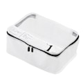 Miniatyrbillede 4 af 8: Bagageopbevaringsposer Multifunktionelle polyester rejsekuber til forretningsrejser Hvid S 32x23x12cm / 12,6x9,1x4,7in