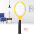 Miniatyrbilde 2 av 8: Batteridrevet Elektrisk Fluesmekker Bug Zapper Racket Insektdreper (gul)