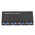 Miniatyrbild 6 av 8: 4-ports VGA-växlare SVGA-monitordelningsväxlare 4-i-1-ut för LCD-dator-TV-monitor