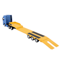 Miniatyrbillede 2 af 8: Alloy Engineering Flatbed Trailer Legetøj 1:50 Släp Legetøj til Børn over 8 År Statisk Model Gul