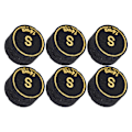 Pikkukuva 8 / 8: 6 kpl Pool Cue -kärjet Ammattimainen Monikerroksinen Biljardi Pool Cue -kärjet Vaihto Pool Cue ja Snooker 14mm S