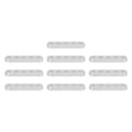 Miniatyrbilde 3 av 8: 10 stk Flat Beam Straight Brackets Aluminium Fastgjøring 4 X 8 mm Connect Straight Brackets for Robotutstyr 3102-0005-0040