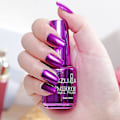 Miniatyrbillede 1 af 5: Metallic Spejl-Effekt Neglelak Sæt - Lilla, Rosenguld, Sølv Krom - Neglekunst Manicure Lak Sæt