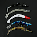 Miniatyrbild 5 av 8: Heads Krok Mjuk Simulering Lockbete Set Fisketillbehör Fem färger 12,5cm