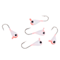 Miniatyrbilde 8 av 8: 5 stk Vinterisfiske Jigs Kit Isfiskekroker Lås for bas abborre Crappie 3mm