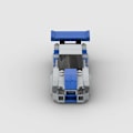Miniatyrbillede 5 af 6: 203-delt super racer byggeklodssæt