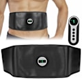 Miniatyrbillede 8 af 8: Smart mavemuskeltræner TENS PU Læder Slimming Belt Genopladelig midjetrimmer