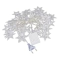 Pikkukuva 8 / 8: 40 LED:n ulkovalosarja, lumihiutaleen muotoinen, pistokkeella, ulkokäyttöön, joulu, terassi, puutarhajuhlat, koristelu, EU 220V