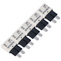 Miniatyrbillede 7 af 8: E37 Auto T1 Reset Sikringsautomat UL Grade 94V0 Termoplastisk ATC ATO Sikringsautomater 25A 5 Pak