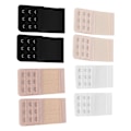Miniatyrbilde 4 av 8: 8 stk BH-forlengelsesstropper Stretchy BH-forlengelsesbånd 3-raders Dame-BH-forlenger