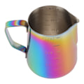 Miniatyrbilde 4 av 8: Melkeskummer Dual Scale 304 Rustfritt Stål Melkeskummer Kopp Kaffe Dampkanne For Latte Art 350ML Fargerik