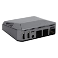 Miniatyrbilde 3 av 8: Kasse for Raspberry Pi 4B i aluminiumlegering med kjøleskall, metallboks, innebygd vifte og beskyttende kabinett