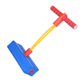 Miniatyrbillede 5 af 8: Skum Pogo Stick fremme voksende træningsbalance Nem at gribe hoppelegetøj udendørs til Børn Blå