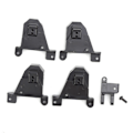 Miniatyrbilde 8 av 8: Justerbart metall fremre bakre støtdempertårnfeste for TRAXXAS TRX4 G2 1/10 RC-biler