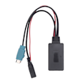Pikkukuva 2 / 8: Auton Bluetooth-langaton radio AUX-kaapeli mikrofon handsfree-sovitin sopii Alpine KCE‑236B / CDA‑9852 / E