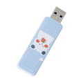 Miniatyrbilde 3 av 8: U Disk Bærbar PushPull USB2.0 Grensesnitt Minnebrikke Tegneserie Bjørn Mini Bil Lagringsenhet (128GB)