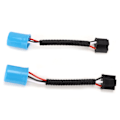 Pikkukuva 8 / 8: 2 kpl 9007 Uros-H4 9003 Naaras Johdinvalja Adapteri Vaihto Hummer H2 Etuvalolle 12V‑24V