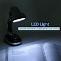 Miniatyrbild 3 av 8: 12 LED-lampor Skrivbordsbord Bordslampa Ögonvård för läsning Studiebelysning